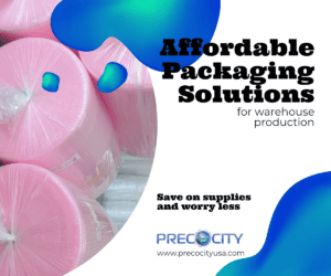 Precocity ad: affordable packaging solutions