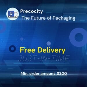 Precocity ad: free just-in-time delivery